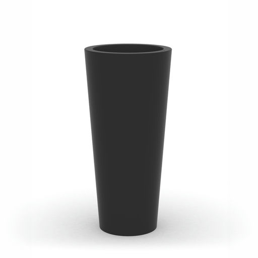 Clima - Cone Matte Finish Black – L: 16.5 in x W: 16.5 in x H: 36 in – by Le Présent