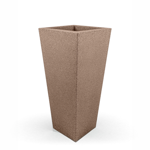 Clima - Tapered Matte Finish Sand – L: 16 in x W: 16 in x H: 36 in – by Le Présent