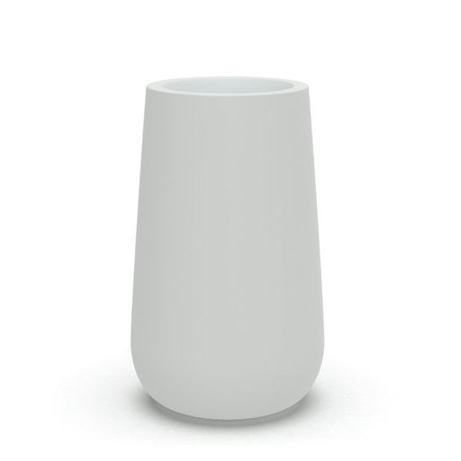 Clima - Drop Matte Finish White – L: 22 in x W: 22 in x H: 36 in – by Le Présent
