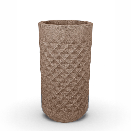 Clima - Pyramid High Matte Finish Sand – L: 18 in x W: 18 in x H: 36 in – by Le Présent